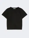 Max Mara Technical-mesh T-shirt In Black