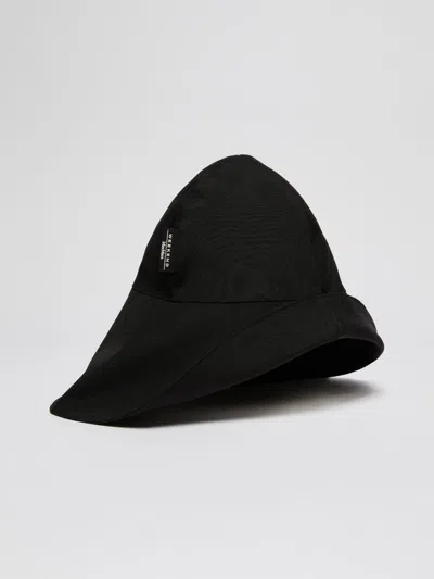Max Mara Technical Twill Bucket Hat In Black