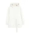 Max Mara Technology Twill Parka Coat In White