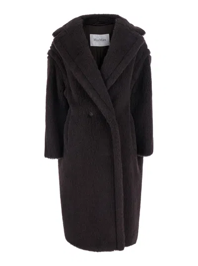 Max Mara Ted Girl Coat In Brown