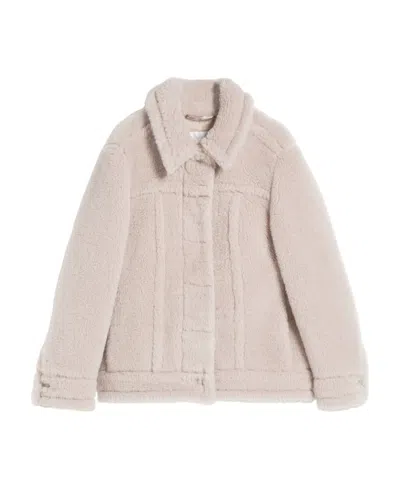 MAX MARA TEDDINO FAUX-FUR COAT