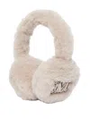 Max Mara Teddy Woven Alpaca And Wool Earmuffs Accessories In Nude