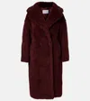 Max Mara Teddy Bear Alpaca Wool, Wool, And Silk Coat