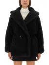 Max Mara Teddy Bear Coat "olga" In Black