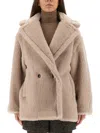 Max Mara Teddy Bear Coat "olga" In Gray