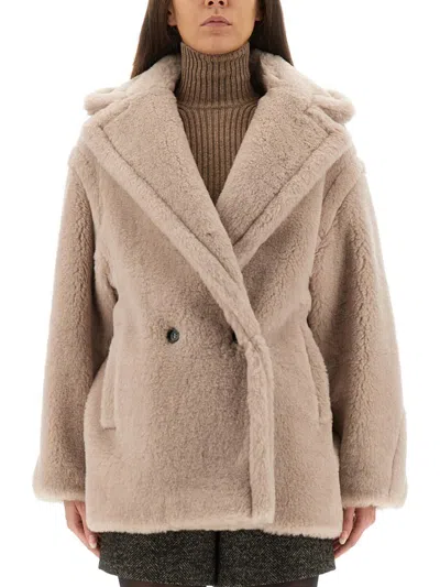 Max Mara Teddy Bear Coat "olga" In Gray
