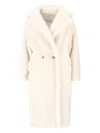 Max Mara Teddy Bear Coat In White