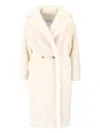 Max Mara Teddy Bear Coat In White