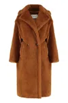 Max Mara Teddy Bear Icon Coat In Brown