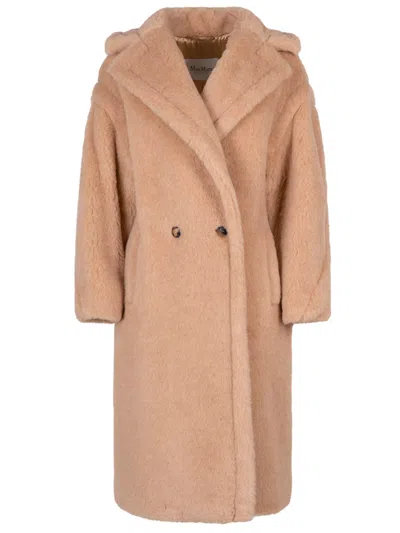 Max Mara Teddy Bear Icon Coat In Brown
