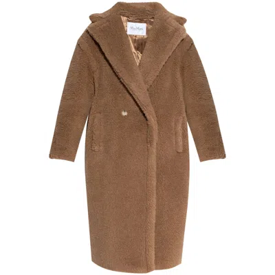 Max Mara Teddy Bear Icon Coat In Brown