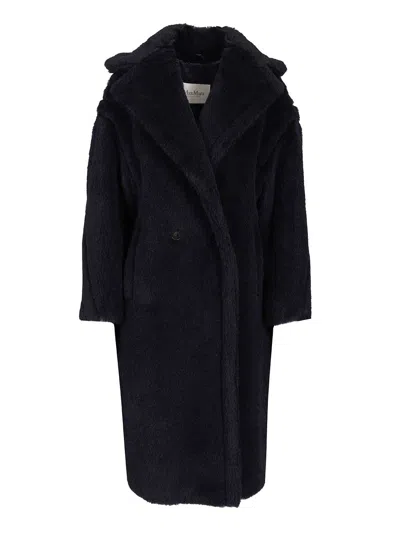 MAX MARA TEDDY BEAR ICON COAT COATS BLUE
