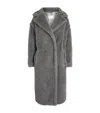Max Mara Teddy Bear Icon Coat In Grey