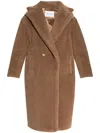 Max Mara Maxmara Teddy Bear Icon Coat Camel In Neutrals