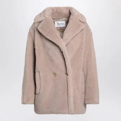 MAX MARA MAX MARA TEDDY BEAR ICON COAT SHORT SAND IN AND