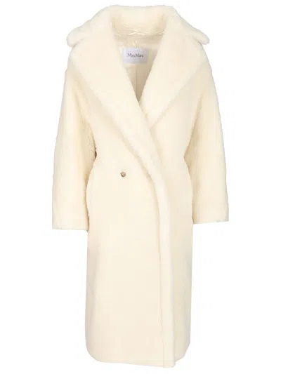 Max Mara Teddy Bear Icon Coats White