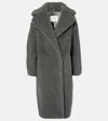 Max Mara Teddy Bear Icon Coat In Grey
