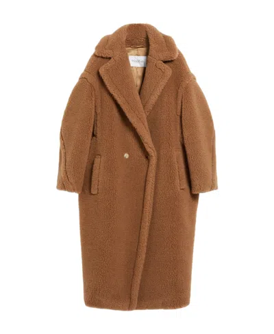 MAX MARA MAX MARA COLLARED TEDDY LONG COAT