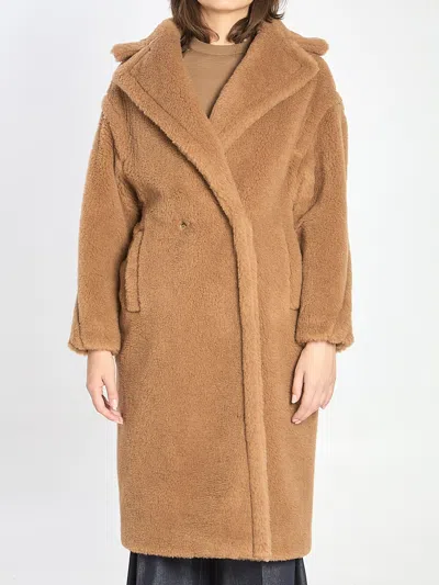Max Mara Teddy Coat In Brown