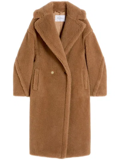 Max Mara , Teddy Coat In Brown