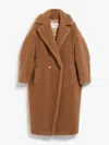 Max Mara Teddy Bear Oversized Overcoat In Brown