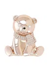 Max Mara Teddy Crystal-embellished Brooch In Pattern