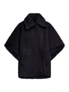 Max Mara Teddy Fabric Cape