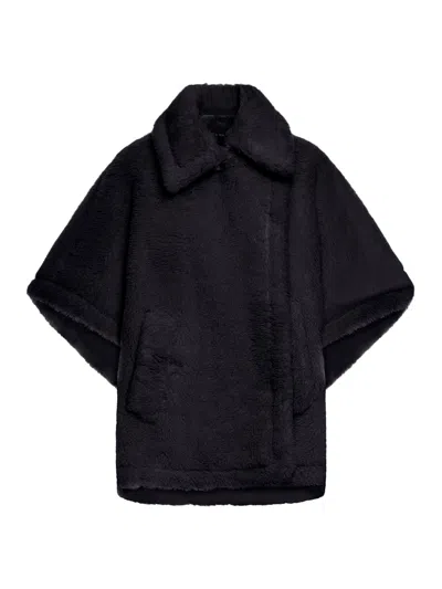 Max Mara Teddy Fabric Cape