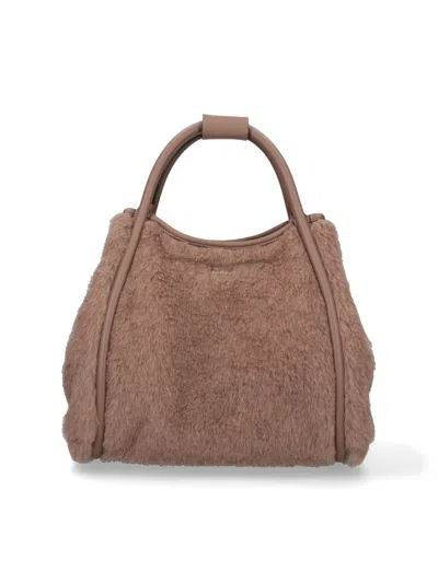 MAX MARA TEDDY LOGO BAG