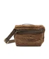 Max Mara Mini Banane Belt Bag In Brown