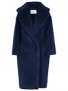 MAX MARA MAX MARA 'TEDGIRL' BLUE ALPACA BLEND COAT