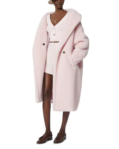 Max Mara Tedgirl Coat In Pink