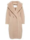Max Mara Tedgirl Coat Sand In Nude