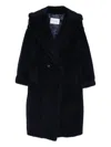 Max Mara Tedgirl Double-breasted Coat In Blue