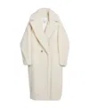 Max Mara Teddy Bear Icon Double-breasted Coat In Nude