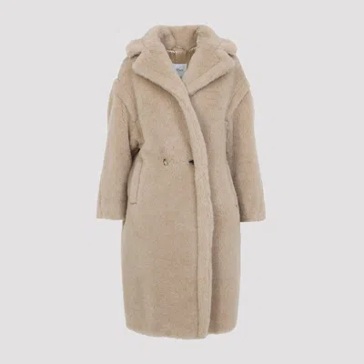 Max Mara Tedgirl Teddy Coat In White