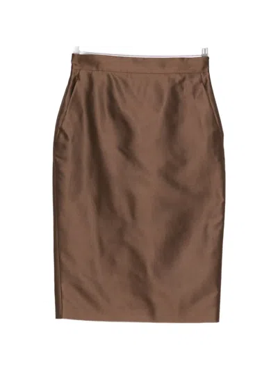 Max Mara Tegoista Pocket Midi Skirt In Multi