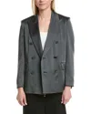 Max Mara Teiera Blazer In Green