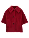Max Mara 'tenebre' Cape In Red