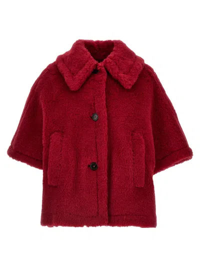 MAX MARA TENEBRE CAPES RED