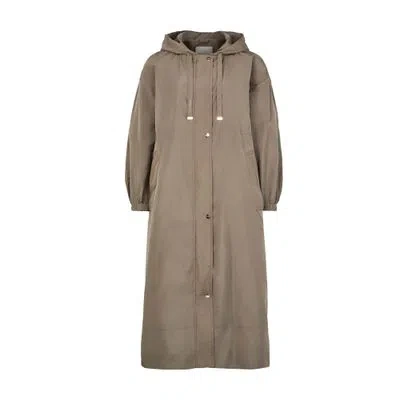 Max Mara Teodoro Trench Coat - The Cube In Beige