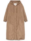 Max Mara Teodoro Trench Coat In Brown