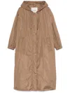 Max Mara Teodoro Trench Coat In Brown