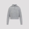 Max Mara Grey Tequila Wool Pullover In Gray