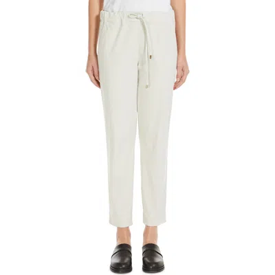 Max Mara Leisure Trouser In White