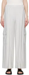 Max Mara Off-white Teseo Trousers In White