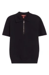 Max Mara Polo Teti In Misto Viscosa Blu Notte Donna