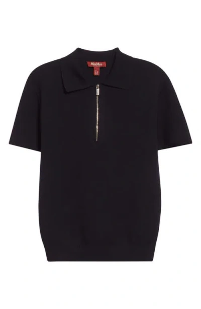 MAX MARA MAX MARA TETI HALF ZIP POLO