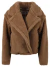 Max Mara Textured Camel Wool Coat