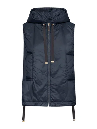 Max Mara The Cube Abrigo Alcochado - Azul